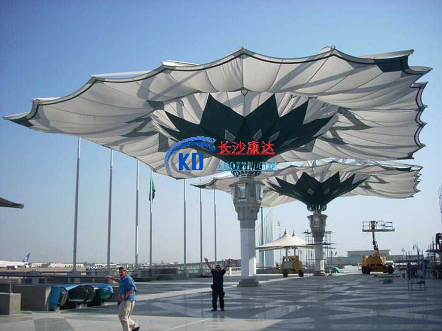 世界上最大的膜结构遮阳伞